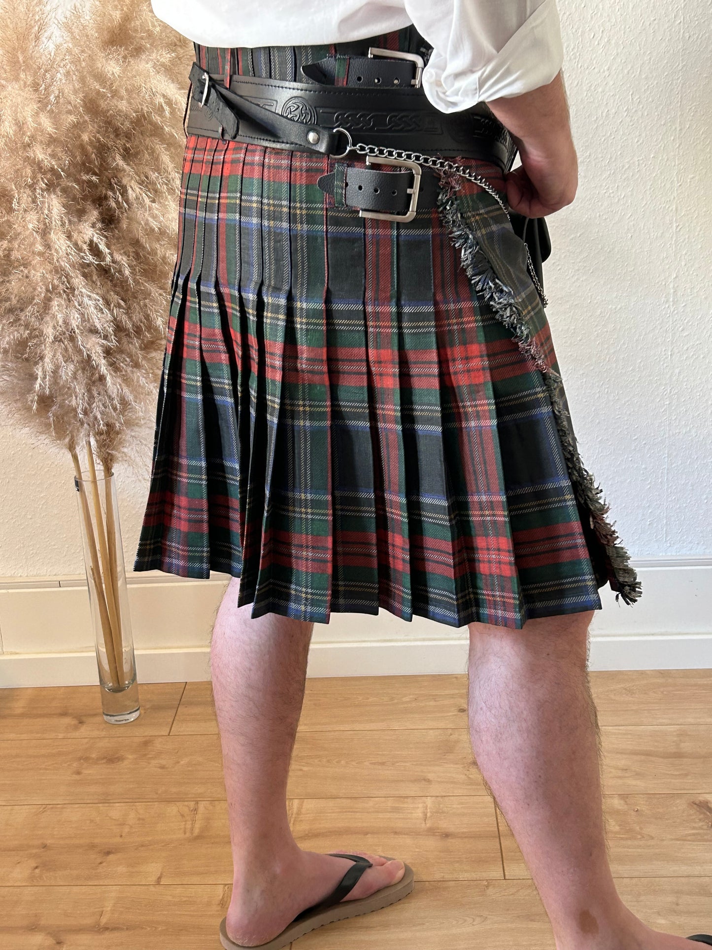Custom Made Tartan 5 yard 100% Linen kilt