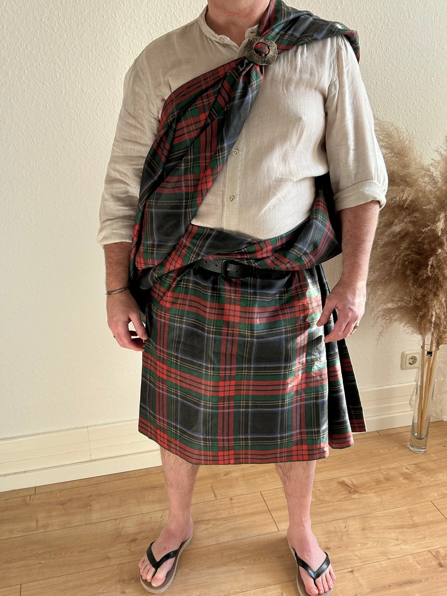 100% Linen Great Kilt