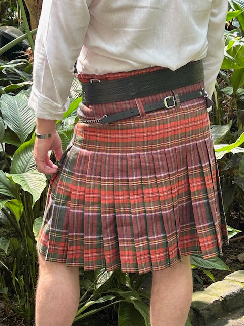 Custom Made Tartan 5 yard 100% Linen kilt