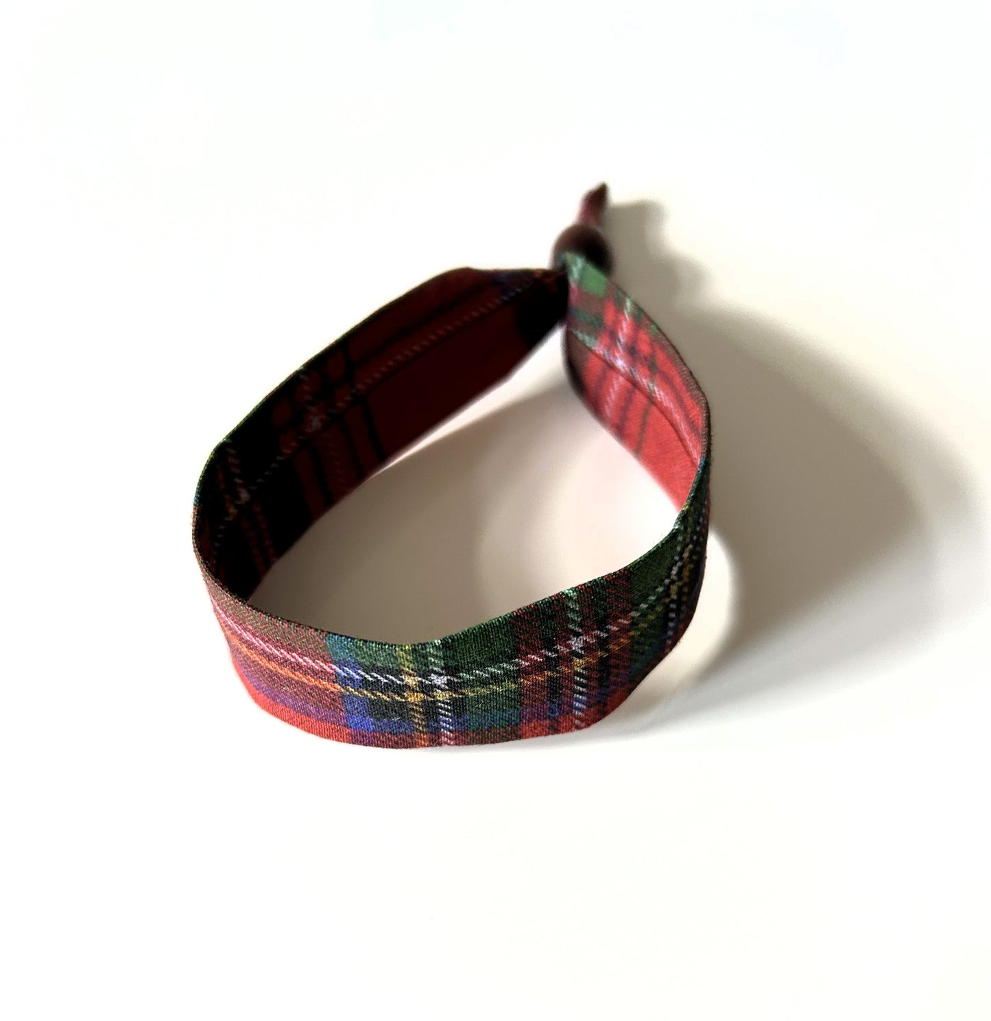 Handfasting 100% Linen Wrap Bracelet (Royal Stewart)